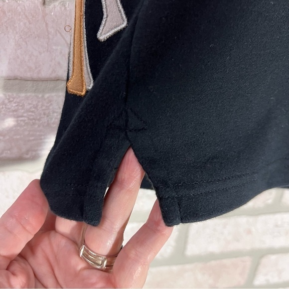 Bechamel Safari Zoo Animals Theme Black Short Sleeve Long Cardigan Size 1X - Picture 7 of 7